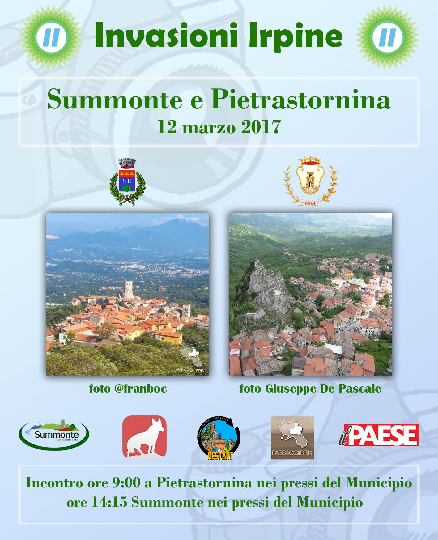 Invasione Irpina a Summonte e Pietrastornina