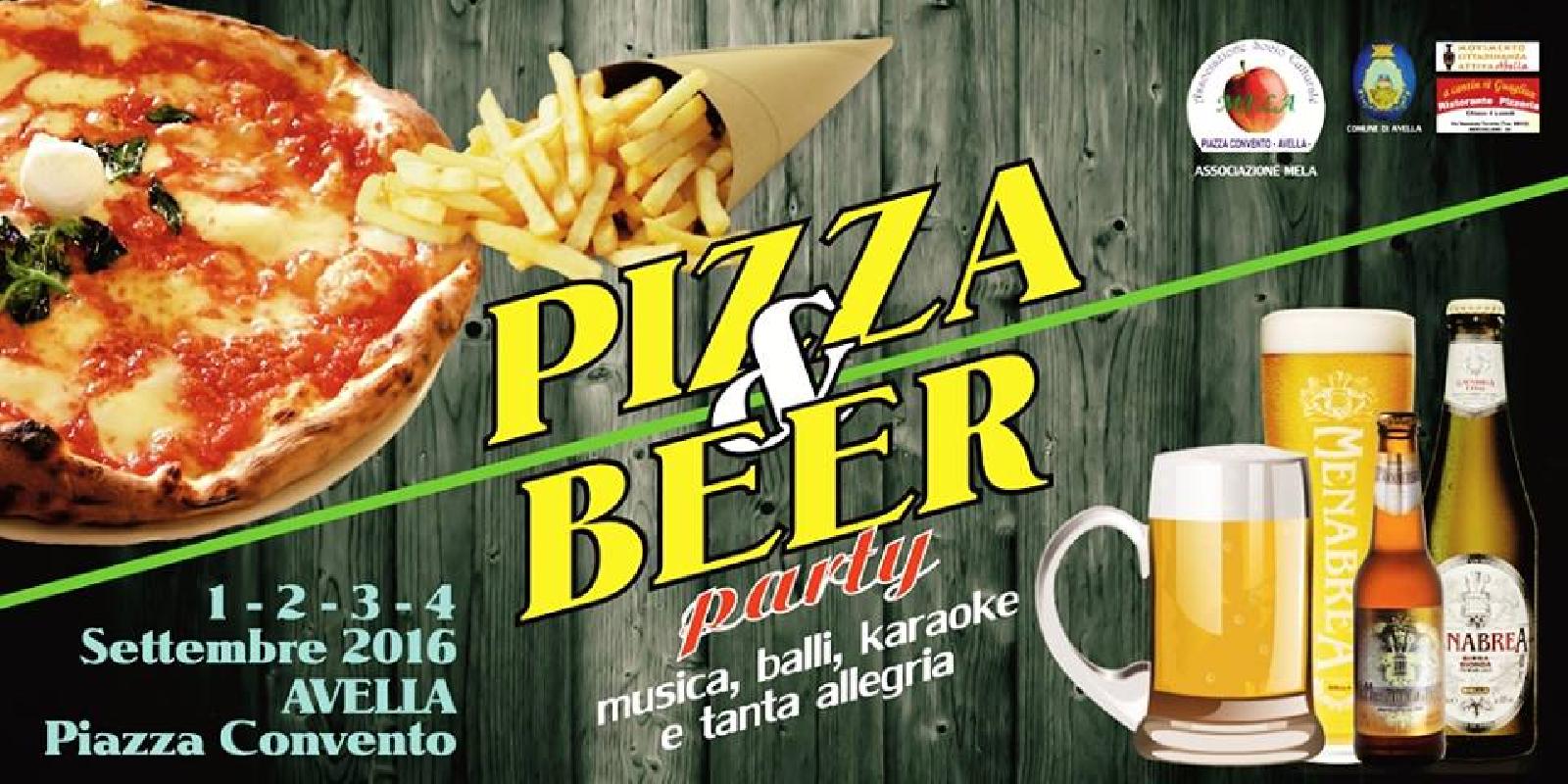 Dal 1 al 4 settembre "Pizza & Beer" ad Avella