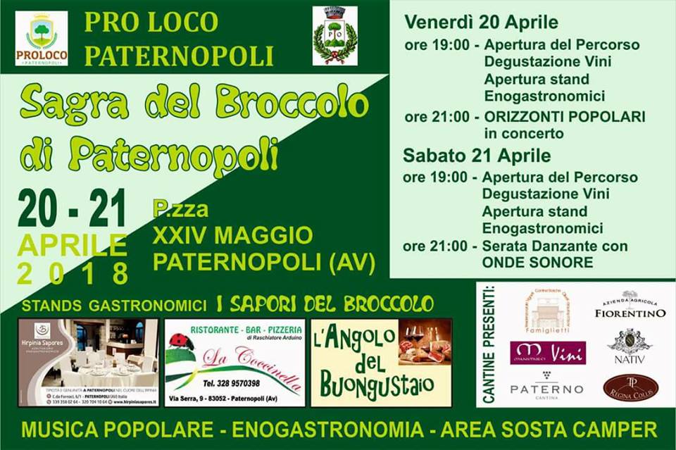 A Paternopoli la prima edizione della "sagra del broccolo aprilatico"

