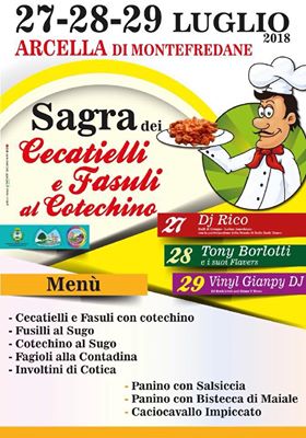 Sagra dei Cecatielli e fasuli al cotechino di Arcella