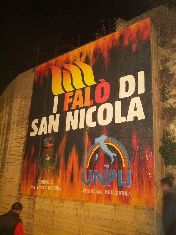 6 e 7 dicembre a San Nicola Baronia, X edizione de "i falò di San Nicola"